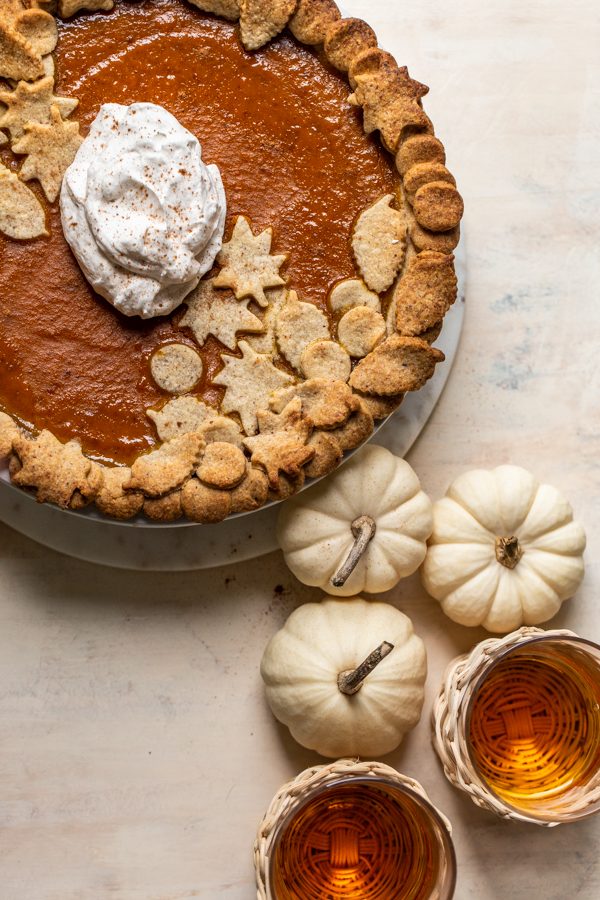 Maple Bourbon Pumpkin Autumn Pie Recipes