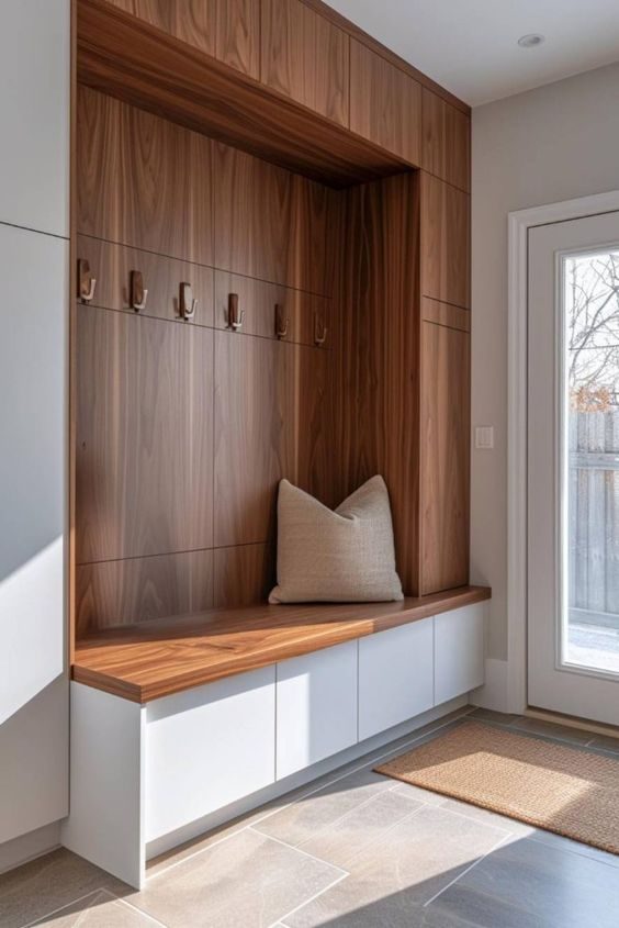 Low-Profile Entryway Cabinet Ideas