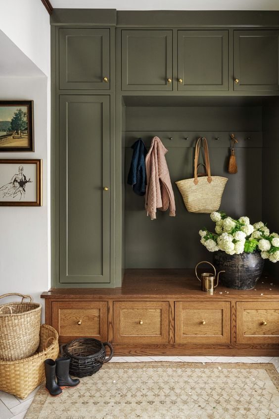 Painted Entryway Cabinet Ideas