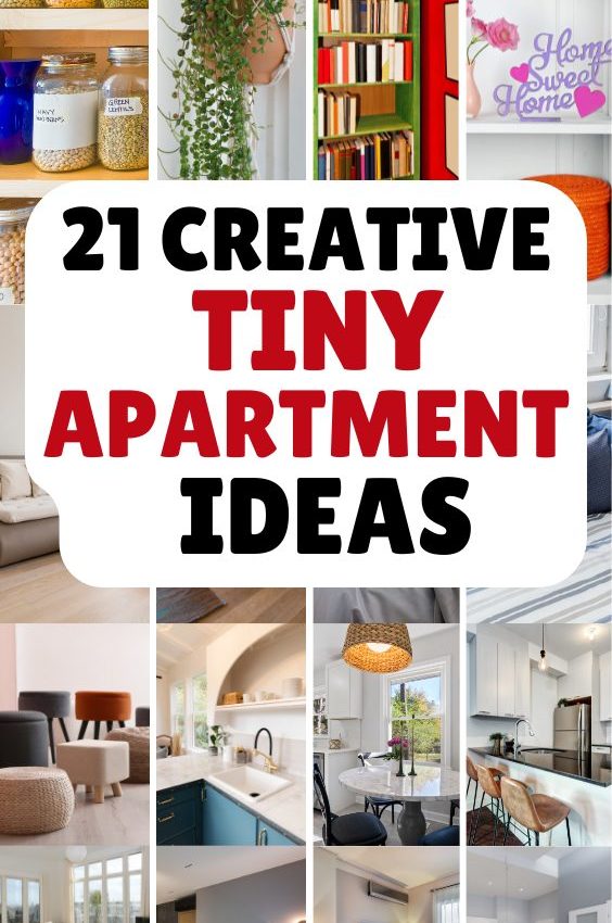21+ Best Tiny Apartment Ideas That Are Space Saving
